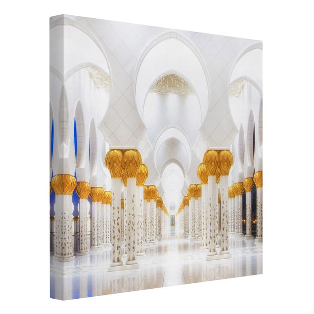 Obrazy nowoczesne Meczet w złocie