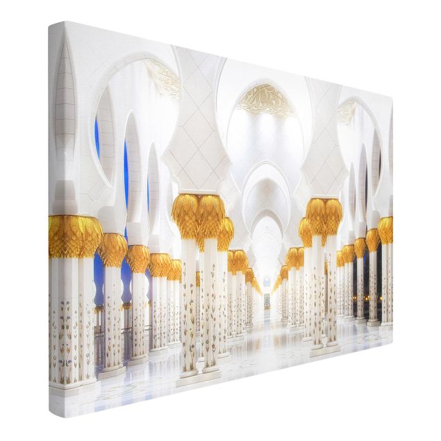 Obrazy nowoczesne Meczet w złocie