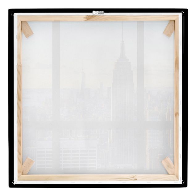 Obrazy architektura Nowy Jork Widok z okna na Empire State Building