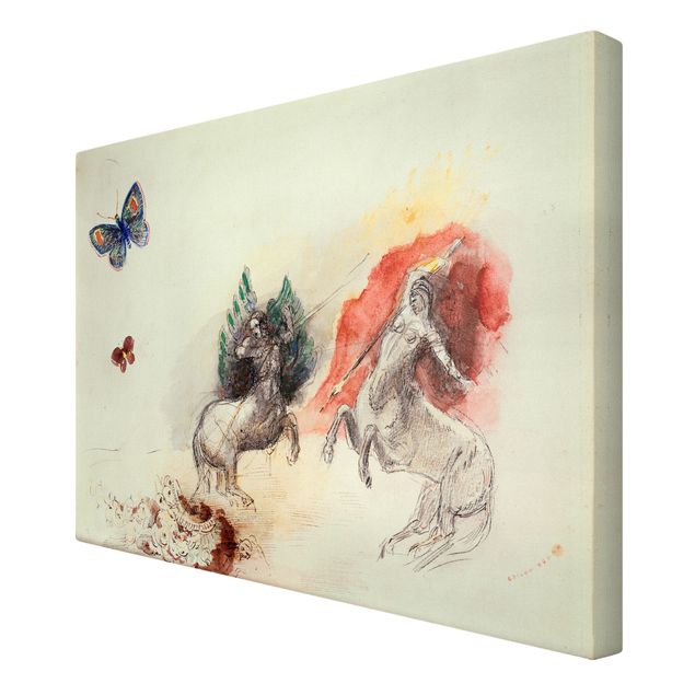 Artystyczne obrazy Odilon Redon - Bitwa Centaurów