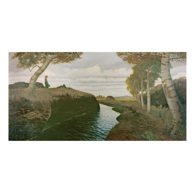 Obrazy na ścianę krajobrazy Otto Modersohn - Krajobraz wrzosowisk
