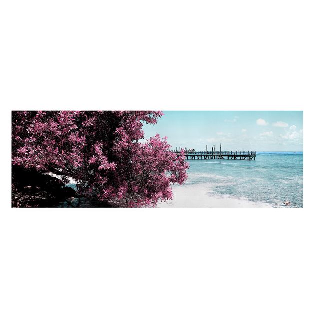Obrazy krajobraz Paradise Beach Isla Mujeres