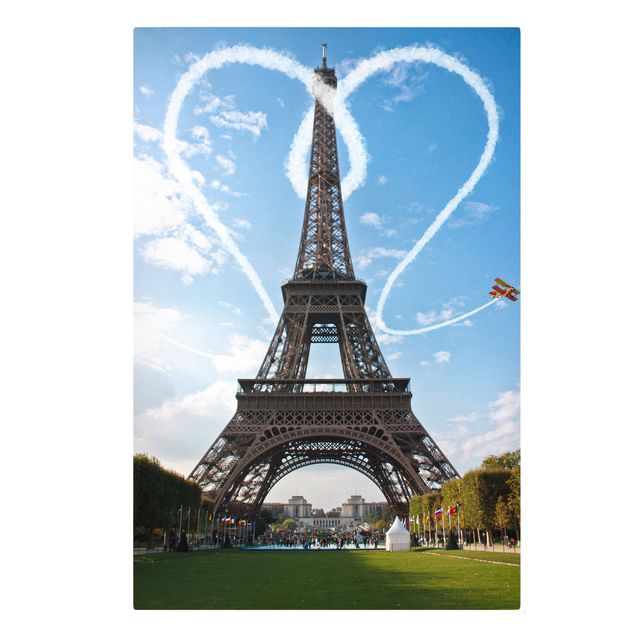 Obrazy na płótnie Paryż Paryż - miasto miłości