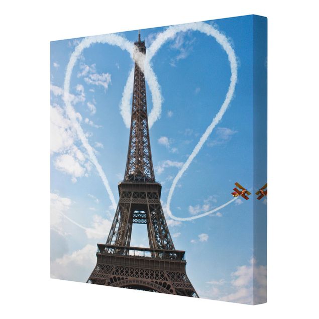 Obraz niebieski Paryż - miasto miłości
