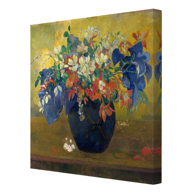 Obrazy motywy kwiatowe Paul Gauguin - Wazon z kwiatami