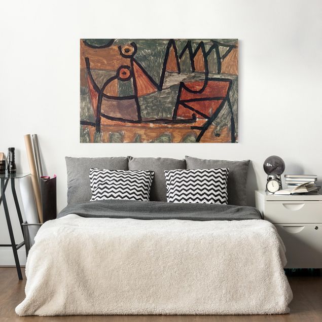 Obrazy do salonu nowoczesne Paul Klee - Wycieczka statkiem
