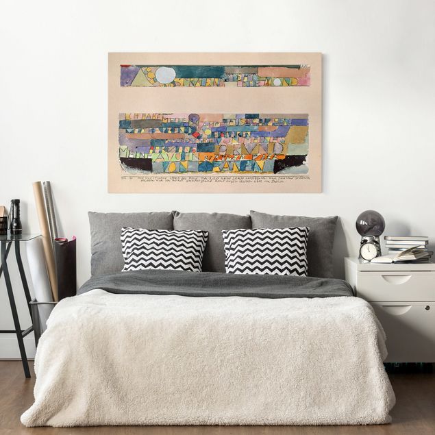 Abstrakcja obraz Paul Klee - Księżyc