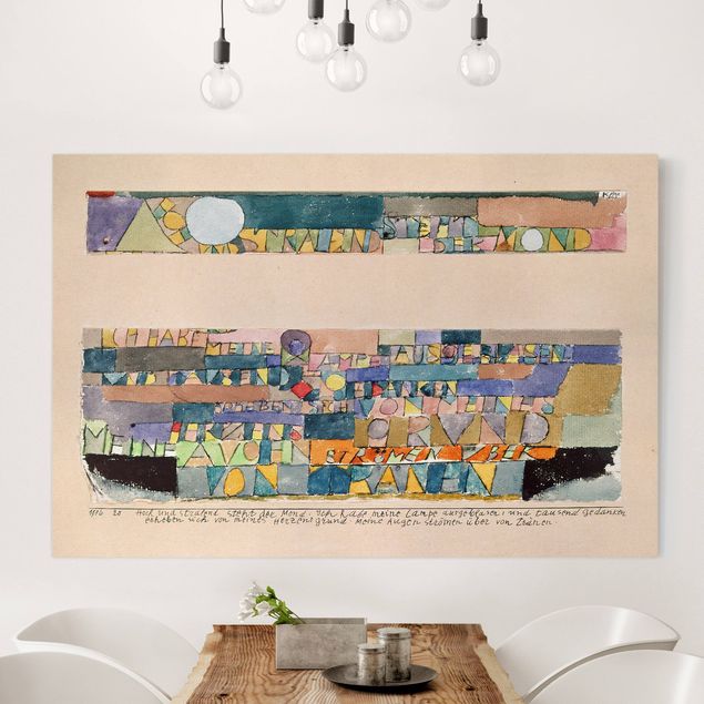 Dekoracja do kuchni Paul Klee - Księżyc