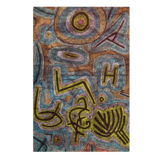 Obraz abstrakcja na płótnie Paul Klee - Catharsis