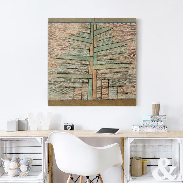 Obrazy do salonu Paul Klee - Drzewo sosnowe