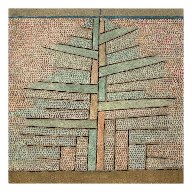 Obraz drzewo Paul Klee - Drzewo sosnowe