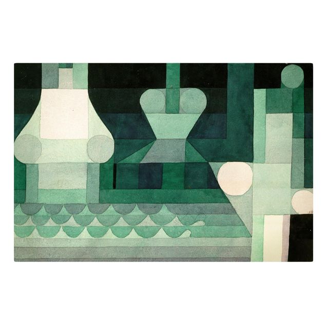 Obraz abstrakcja na płótnie Paul Klee - Zamki