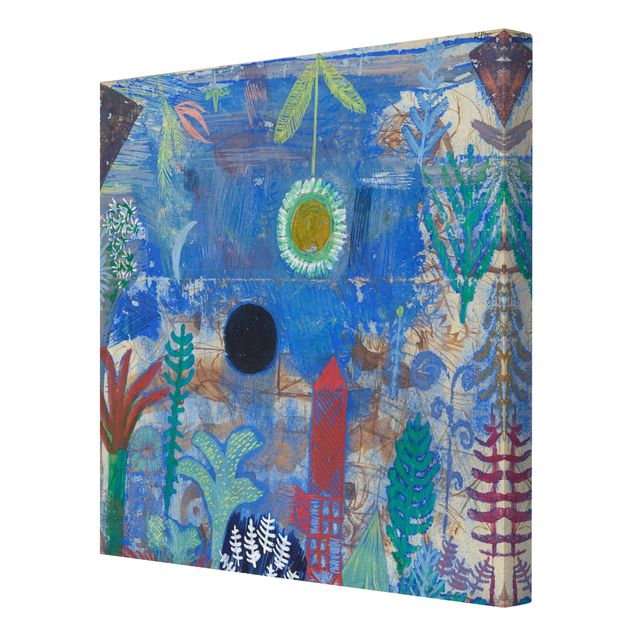 Niebieskie obrazy Paul Klee - Zatopiony pejzaż