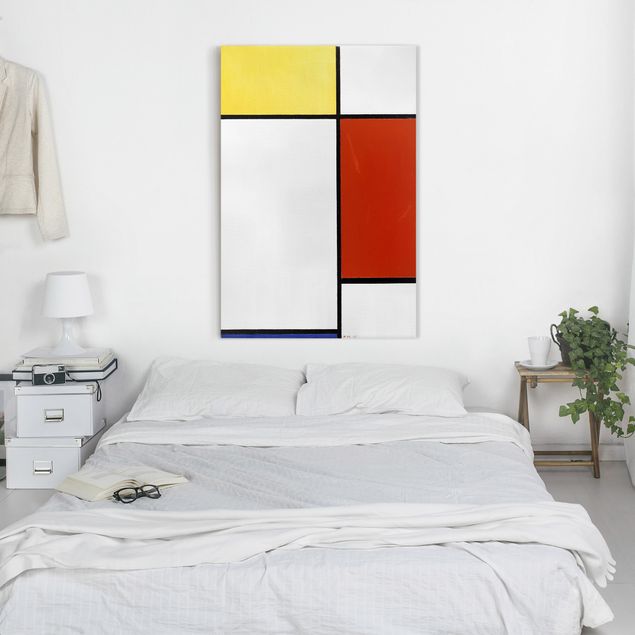Obrazy do salonu Piet Mondrian - Kompozycja I