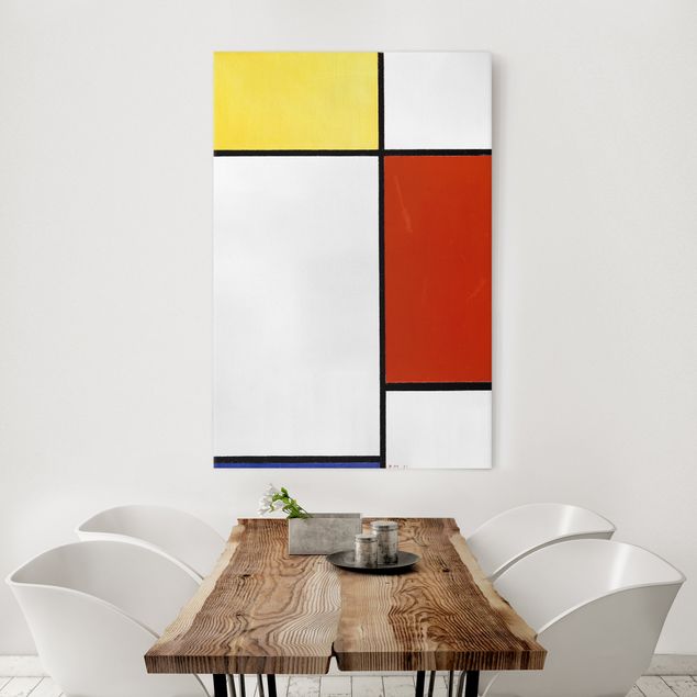 Obrazy abstrakcja Piet Mondrian - Kompozycja I