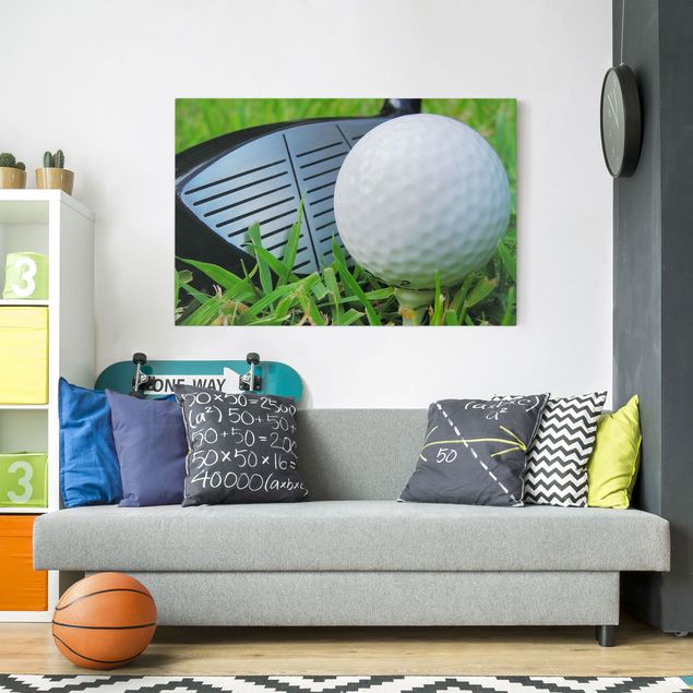 Dekoracja do kuchni Gra w golfa