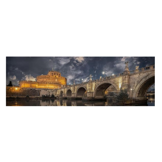 Obrazy na płótnie Włochy Ponte Sant'Angelo w Rzymie