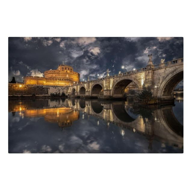 Obrazy na płótnie Włochy Ponte Sant'Angelo w Rzymie