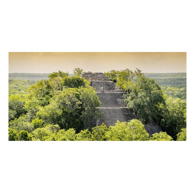 Obrazy krajobraz Piramida w Calakmul