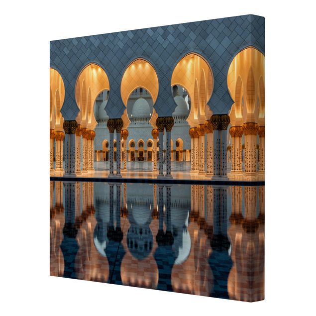 Obrazy 3d Refleksje w meczecie