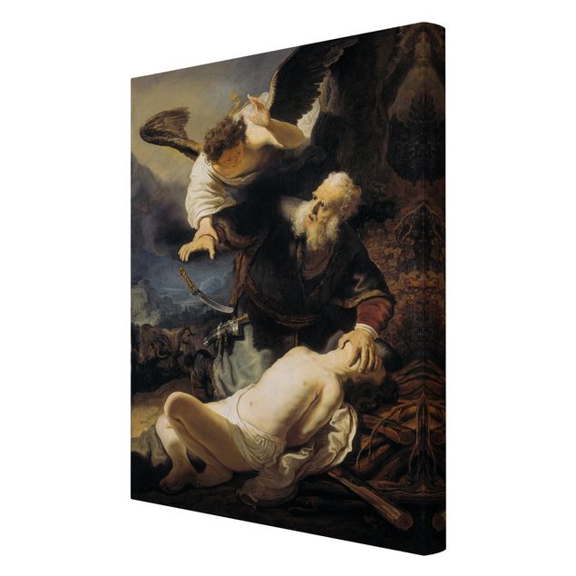 Obrazy portret Rembrandt van Rijn - Ofiarowanie Izaaka