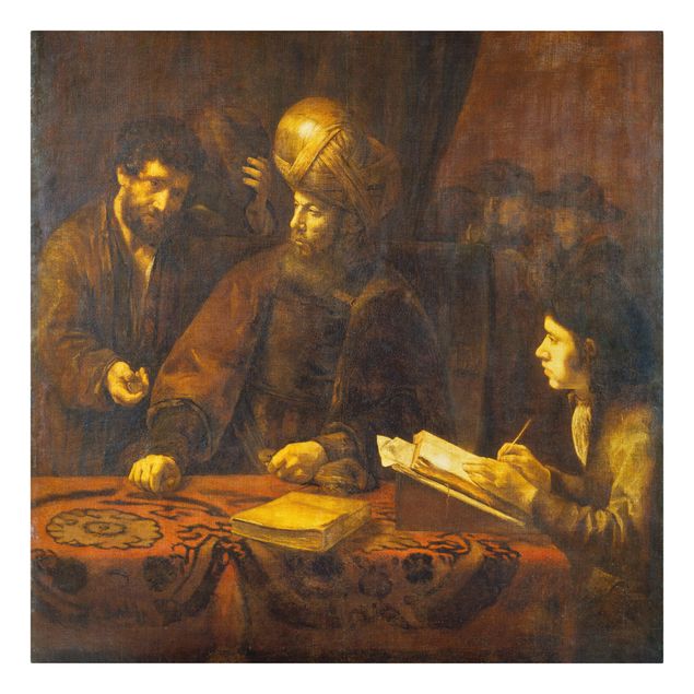 Barok obrazy Rembrandt van Rijn - Przypowieść o robotnikach