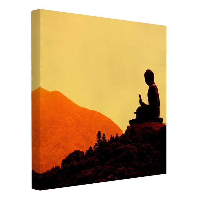 Nowoczesne obrazy Budda gniazdujący