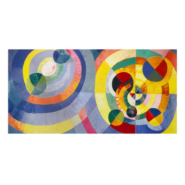 Obrazy na płótnie abstrakcja Robert Delaunay - Forme circulaire