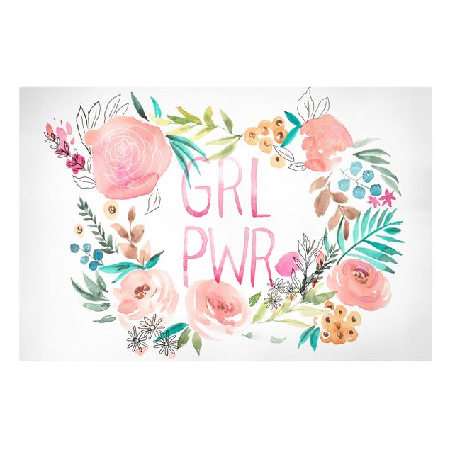 Obrazy na ścianę Pink Blossoms - Girl Power