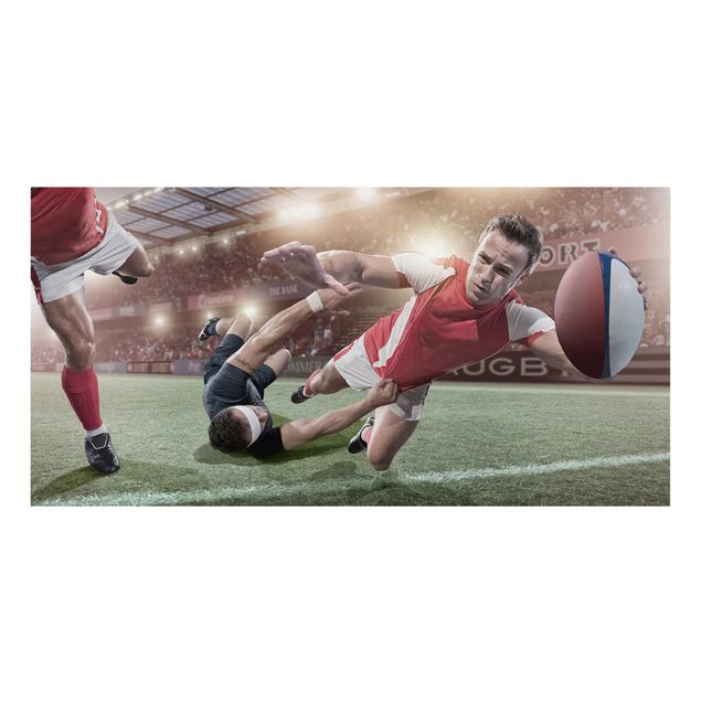 Obrazy na płótnie Rugby w ruchu