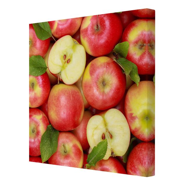Obrazy na ścianę soczyste jabłka