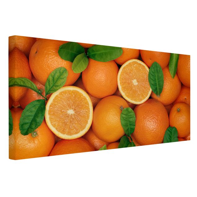 Obraz pomarańczowy soczyste pomarańcze