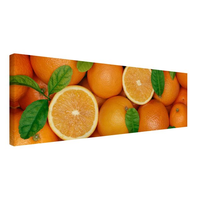 Obraz pomarańczowy soczyste pomarańcze