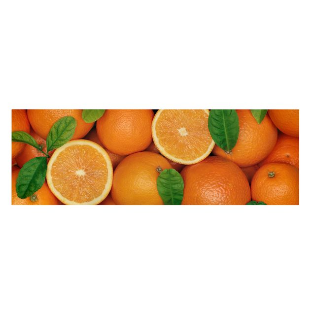 Obrazy kwiatowe soczyste pomarańcze