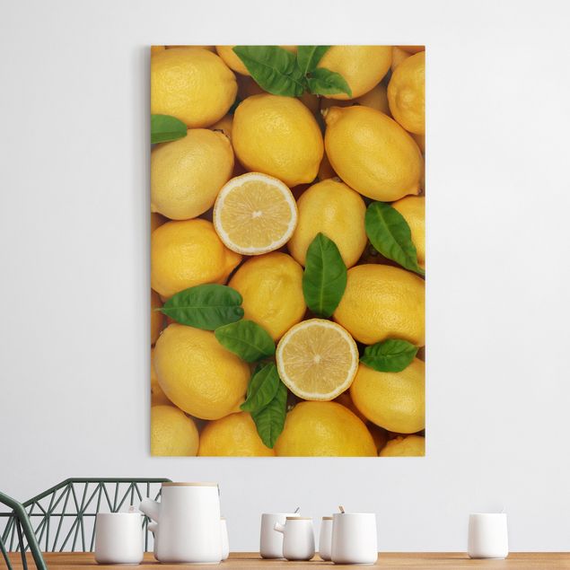 Obrazy owoc soczyste cytryny