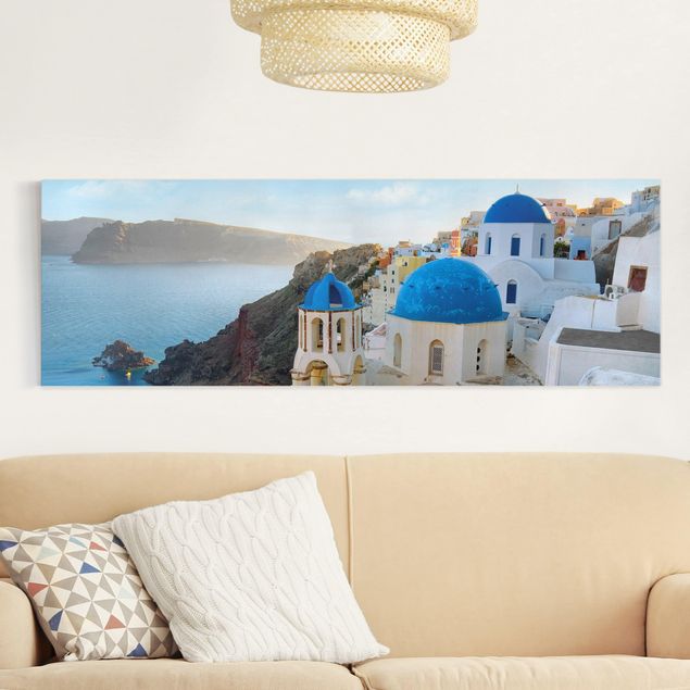 Dekoracja do kuchni Santorini