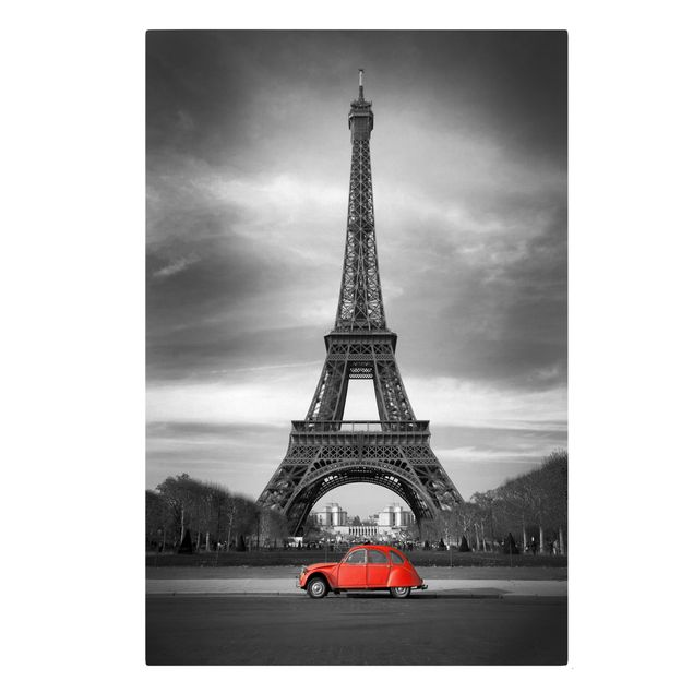 Obrazy retro Spot na temat Paryża