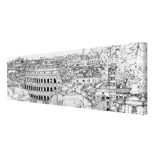 Obrazy architektura Studium miasta - Rzym