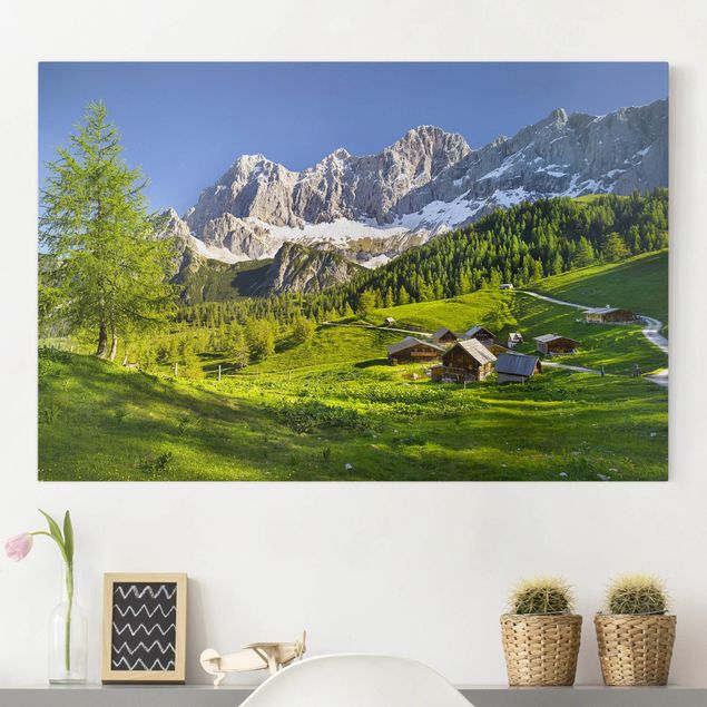 Dekoracja do kuchni Styria Alpejska łąka