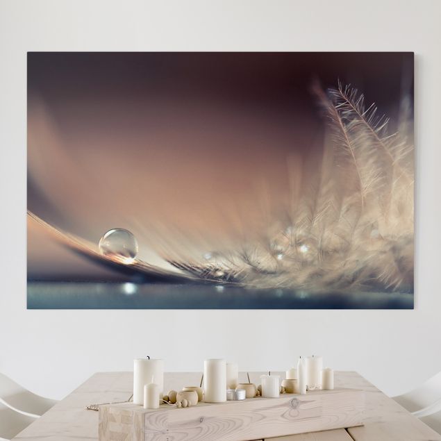 Obrazy do salonu nowoczesne Opowieść o kropli wody