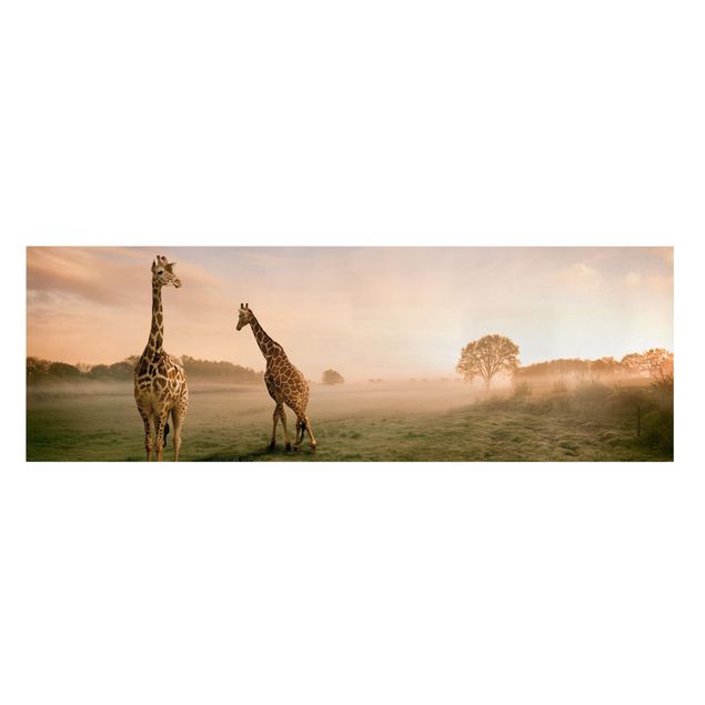 Obrazy zwierzęta Surrealistyczne żyrafy
