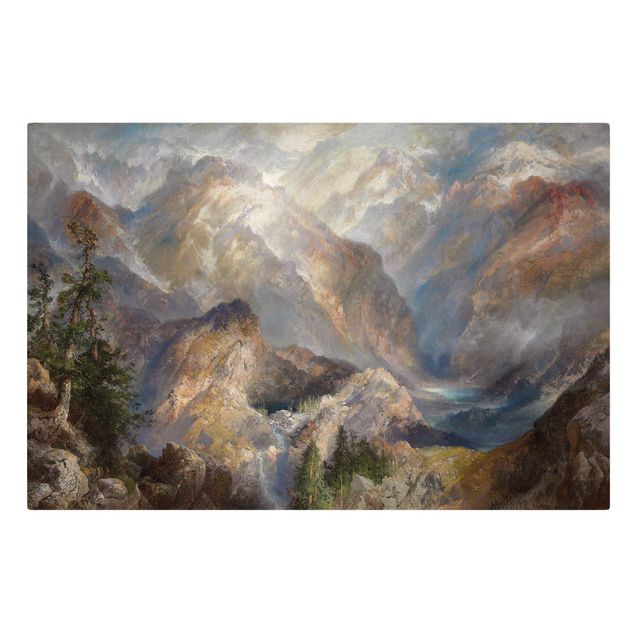 Obrazy na ścianę krajobrazy Thomas Moran - Poranek w Sierrach