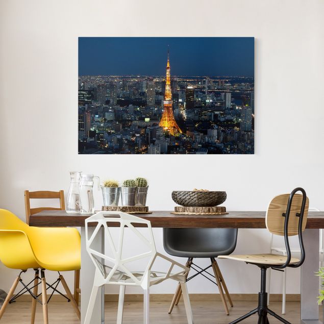 Obrazy na płótnie Azja Wieża w Tokio