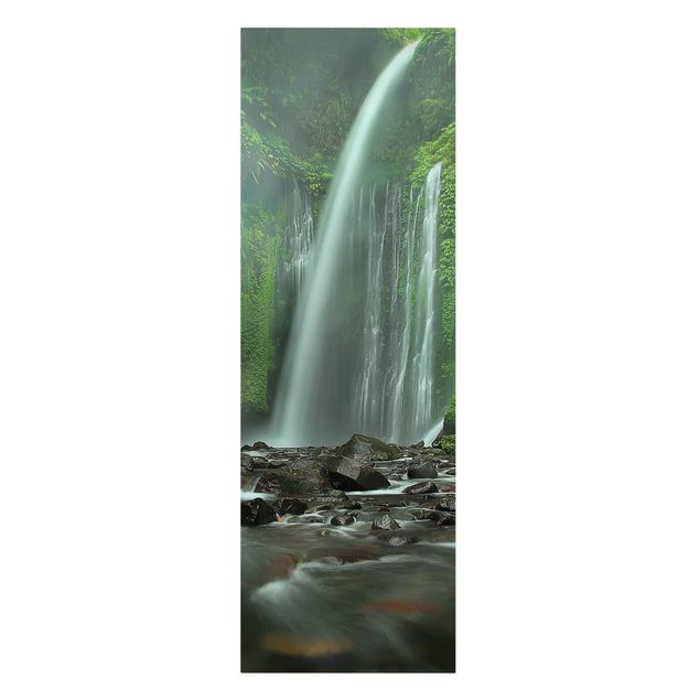 Obrazy na ścianę krajobrazy Tropikalny wodospad