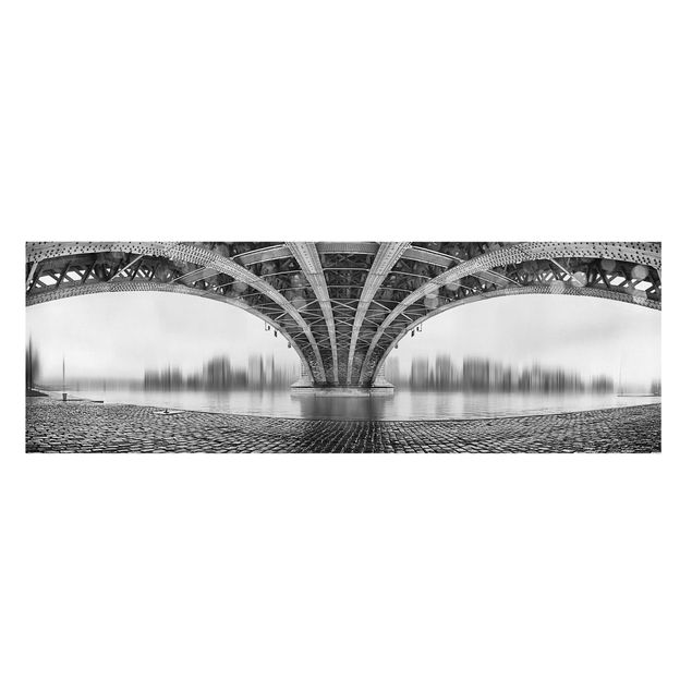 Obrazy architektura Pod żelaznym mostem