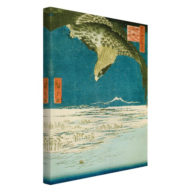 Obrazy na ścianę krajobrazy Utagawa Hiroshige - Sto tysięcy równin Subo