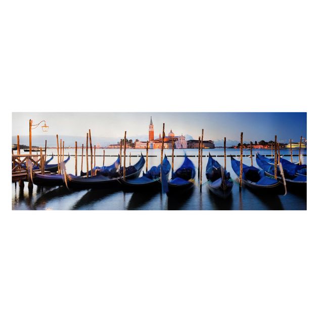 Obrazy na płótnie Włochy Weneckie gondole