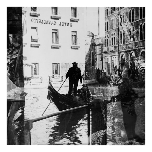 Nowoczesne obrazy Weneckie refleksje