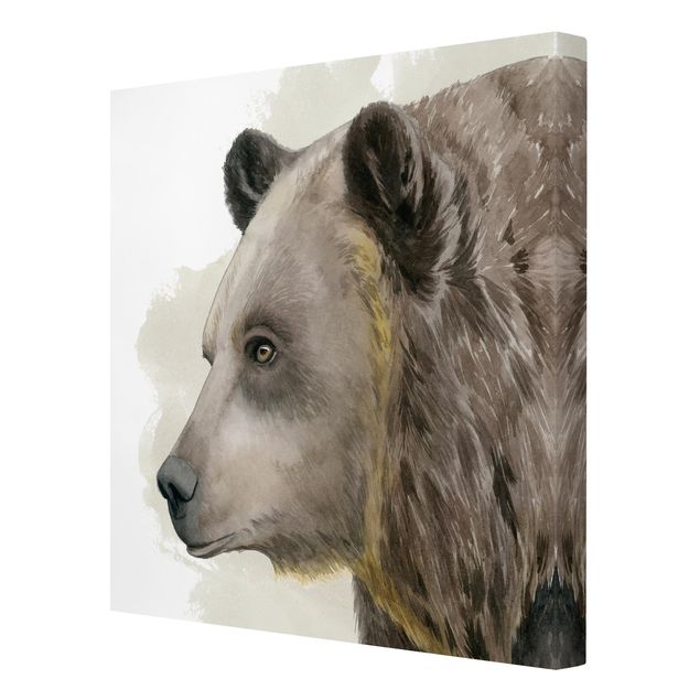 Obraz brązowy Przyjaciele z lasu - Niedźwiedź