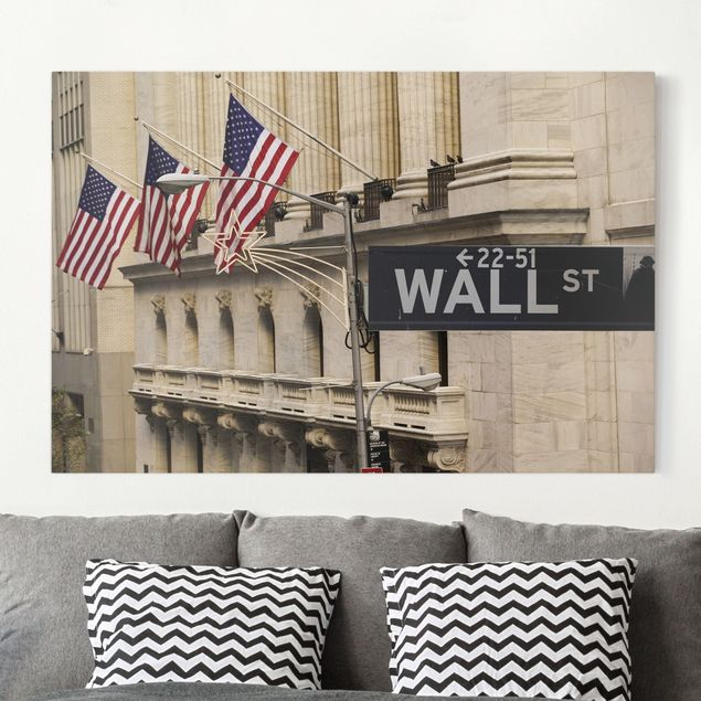 Obrazy na płótnie Ameryka Wall Street
